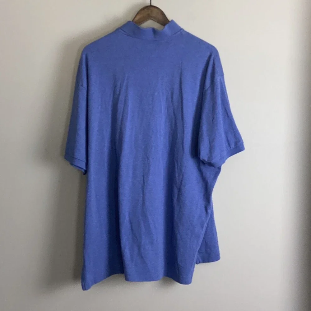 POLO BY RALPH LAUREN Mens Blue Polo Short Sleeve Shirt Size 2XB Logo Preppy
